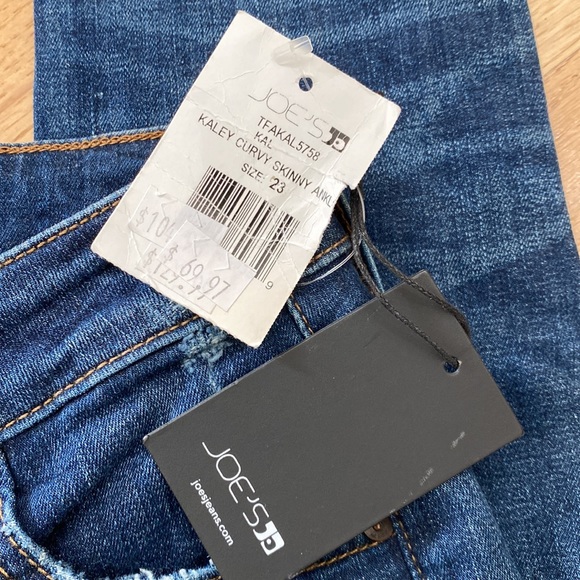 JOES MID RISE CURVY SKINNY ANKLE STRETCH KALEY WASH JEANS - Picture 7 of 7